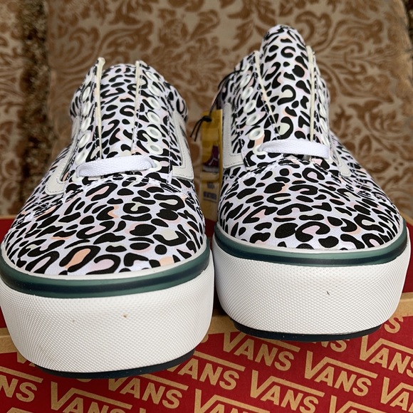 Vans Old Skool Stacked Uv Ink Leopard/True White M - Picture 13 of 16